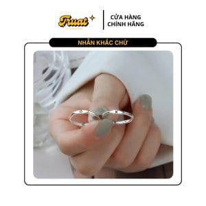 Nhẫn khắc chữ